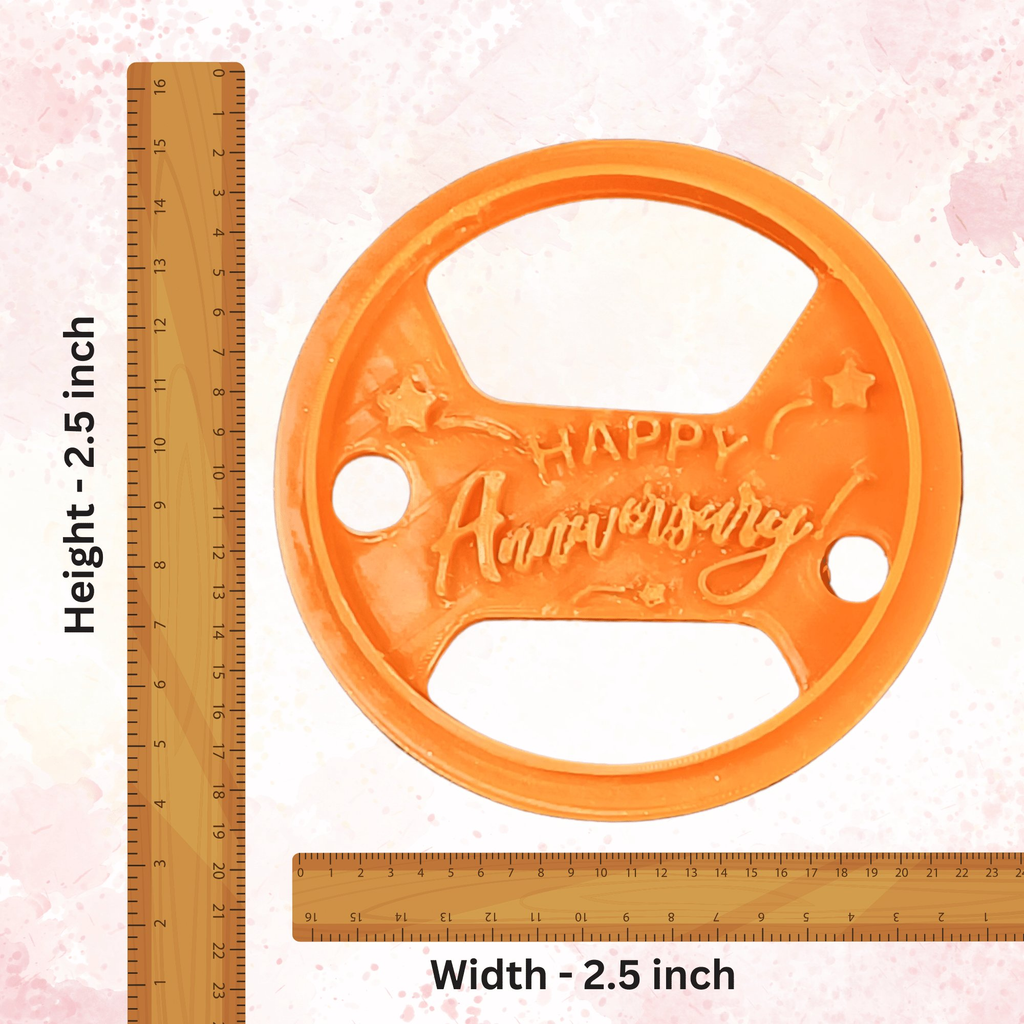 confect toppers cutters congratulations topper cutter cake cupcake decorating supplies happy anniversary