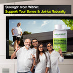 Health Veda Organics Plant Based Glucosamine Chondroitin & MSM Tablets - Distacart