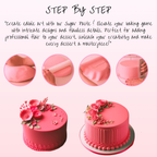 confect melon pink sugarpaste br b 1 kg b