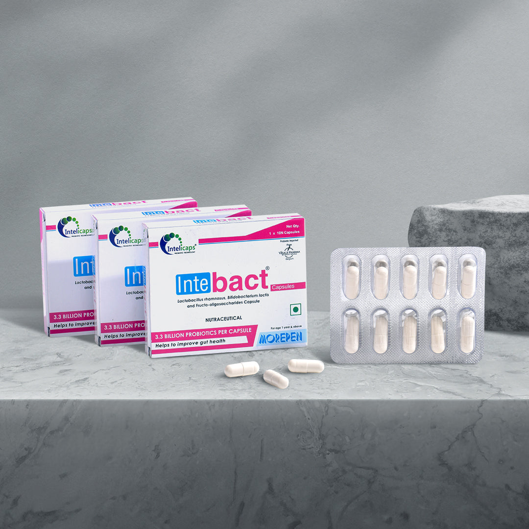 Dr Morpen Intebact Probiotic Capsules - Distacart