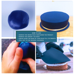 confect nightsky navy sugarpaste br b 250 gms b