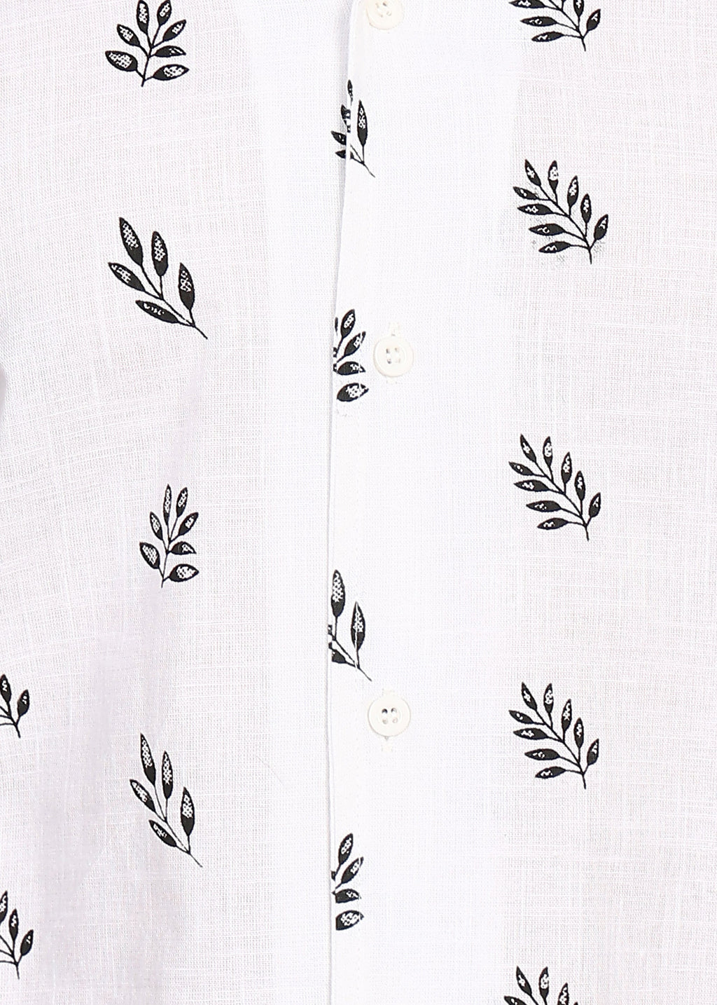 Fabmade Leaf Whisper Linen Co-Ord Set