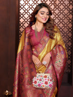 Anaita Banarasi Tissue Silk Saree - Distacart