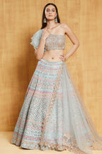 Lehenga Mart Glamorous Designer Lehenga Choli for Bridal and Bridesmaids Wedding Wear Choli