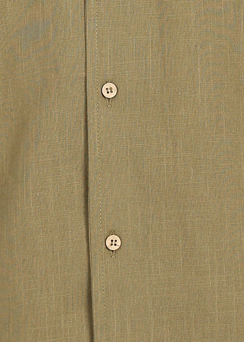 Fabmade Olive Breeze Linen Shirt