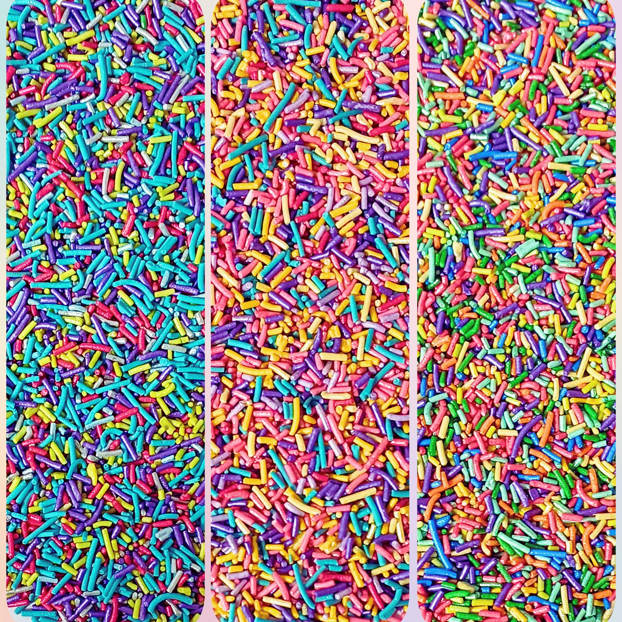 confect rainbow magic sprinkles mix colourful celebration sprinkles for cake decor 140 gms rainbow sprinkles 03