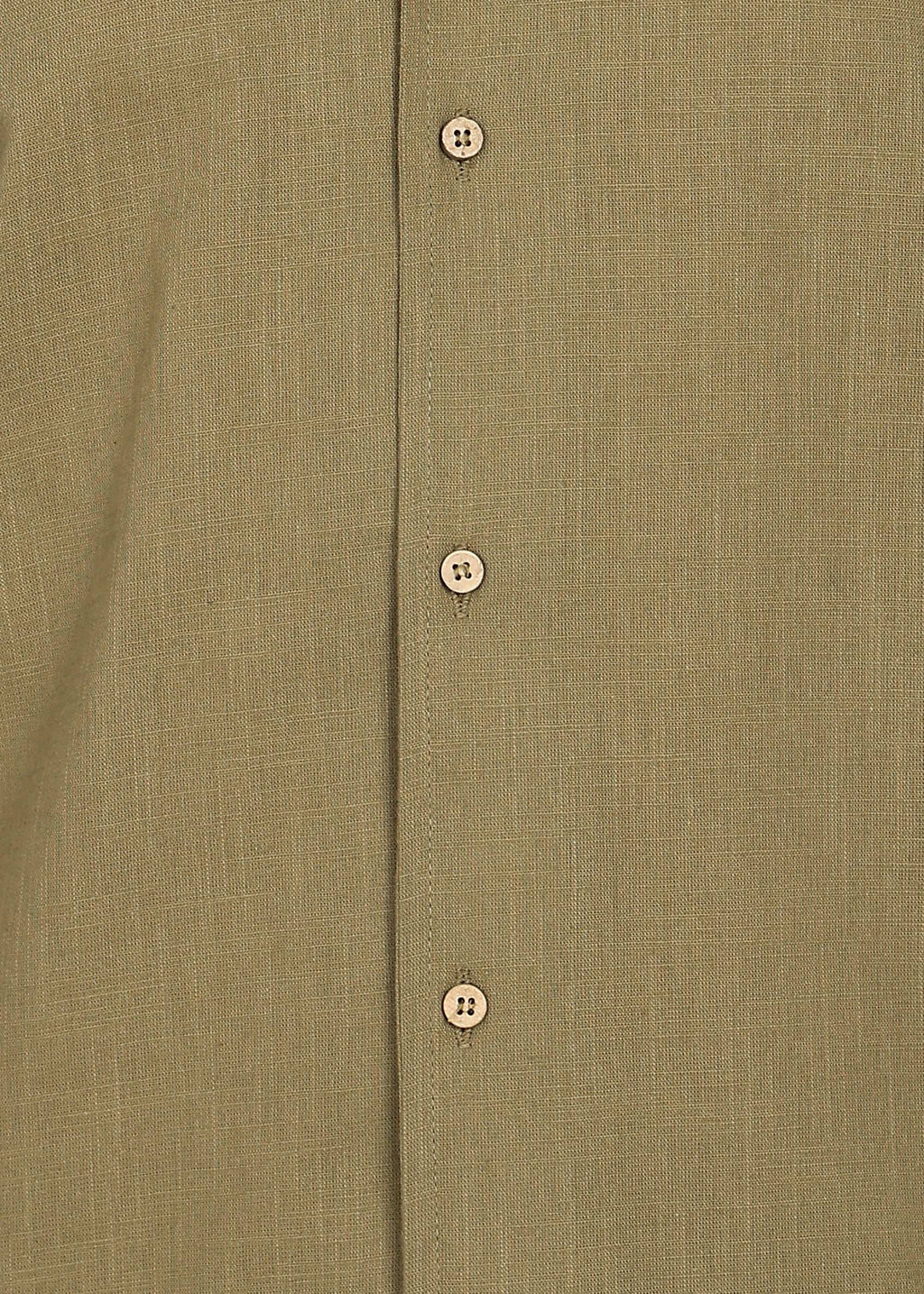 Fabmade Khaki Ease Linen Co-Ord Set