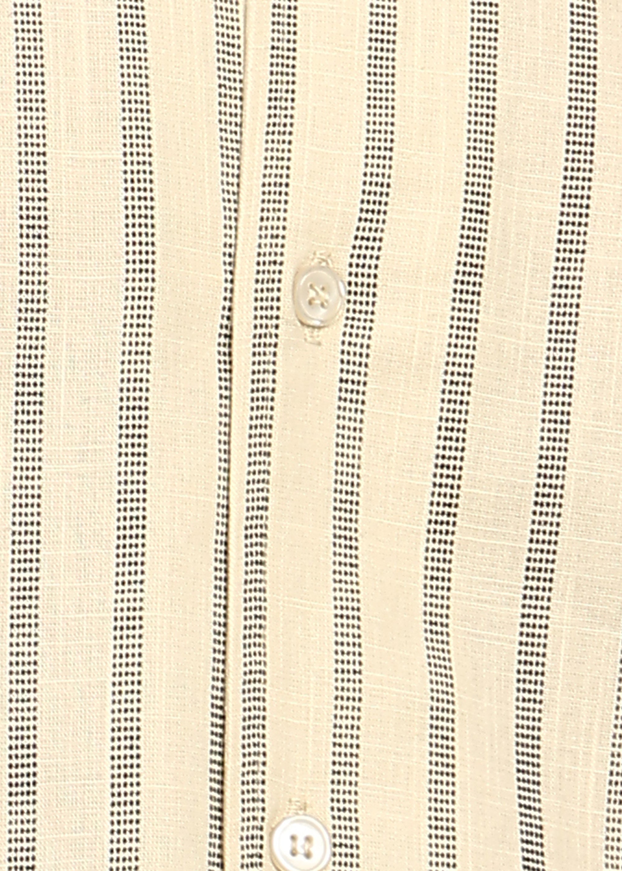 Fabmade Ivory Stripe Ease Co-Ord Set