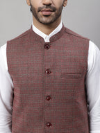 Even Apparels Men's Multi Nehru Jacket With Welt Pockets