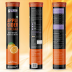 BOOSTIQ Apple Cider Vinegar Effervescent Tablets - Orange Flavour