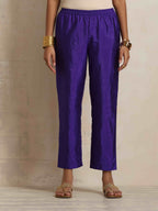 trueBrowns Lilac Tissue Angrakha Kurta Set - Distacart