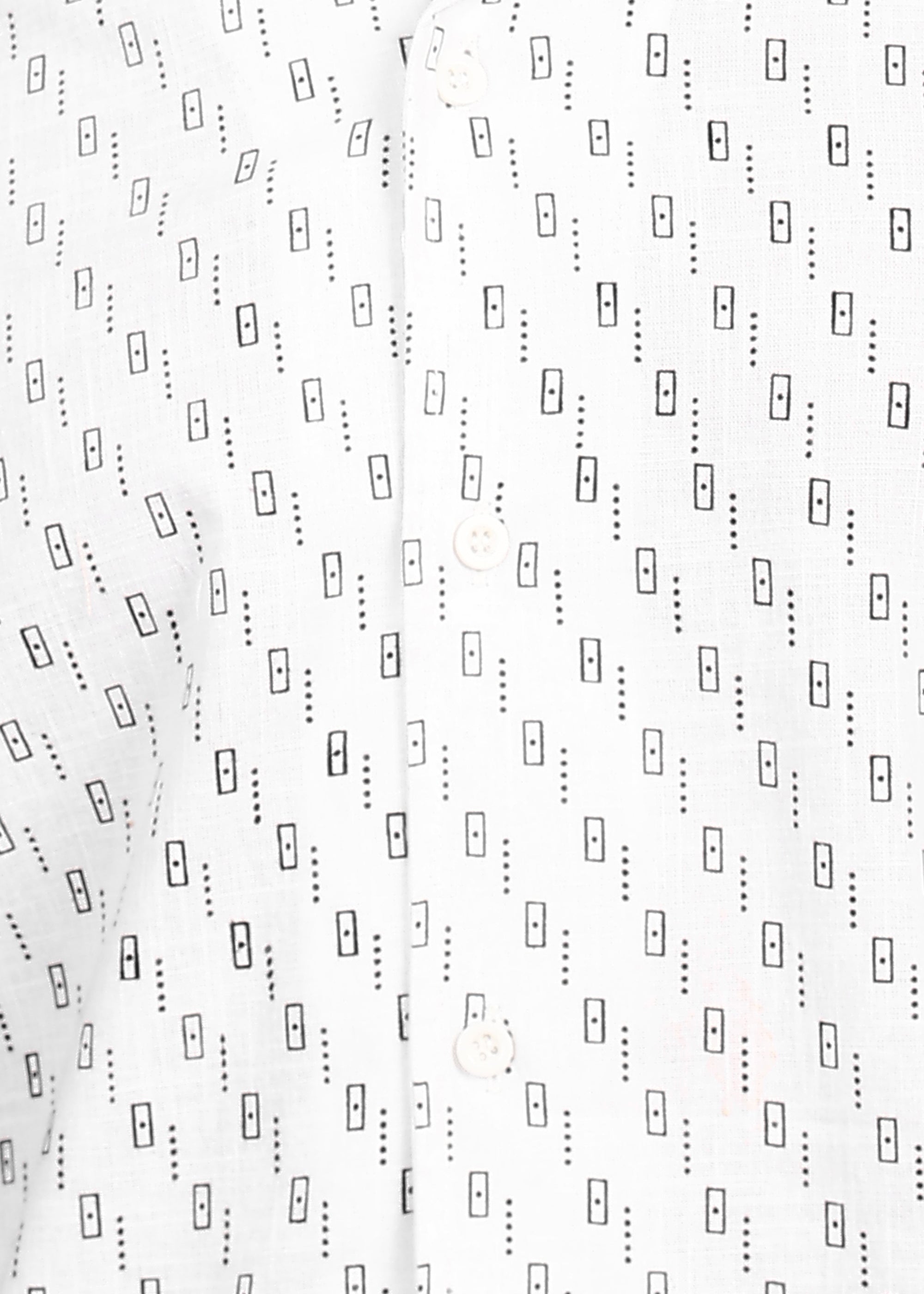 Fabmade Urban Dot Linen Shirt