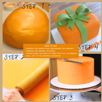 confect citrus orange sugarpaste br b 1 kg b
