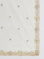 House of Panchhi Turquoise Blue Georgette Sequins And Thread Embroidery Lehenga Choli & Dupatta