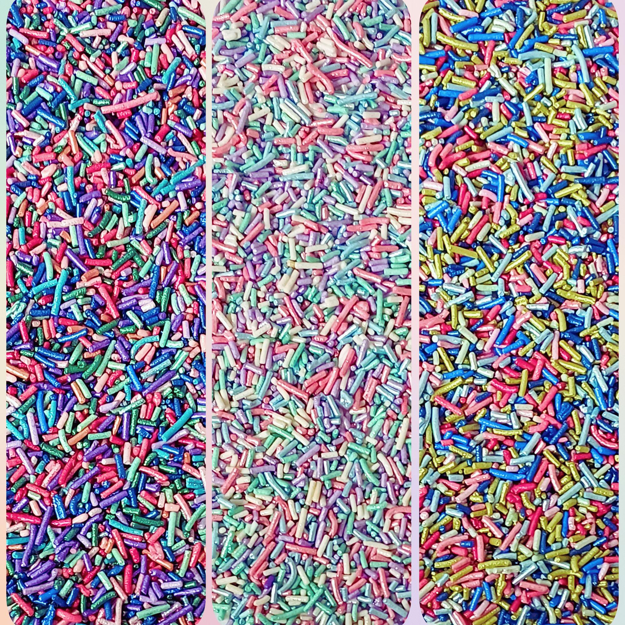 confect rainbow magic sprinkles mix colourful celebration sprinkles for cake decor 140 gms rainbow sprinkles 02