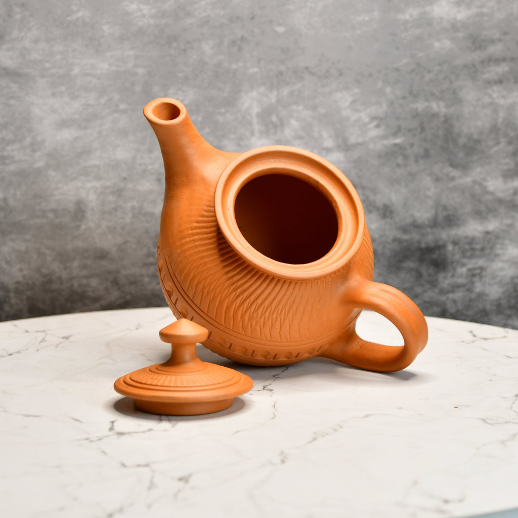 Sowpeace Premium Large Terracotta Kettle for Tea and Coffee - Distacart