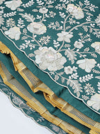 House of Panchhi Pink Pure Georgette Position Printing With Siroski Stone Work Lehenga Choli & Dupatta