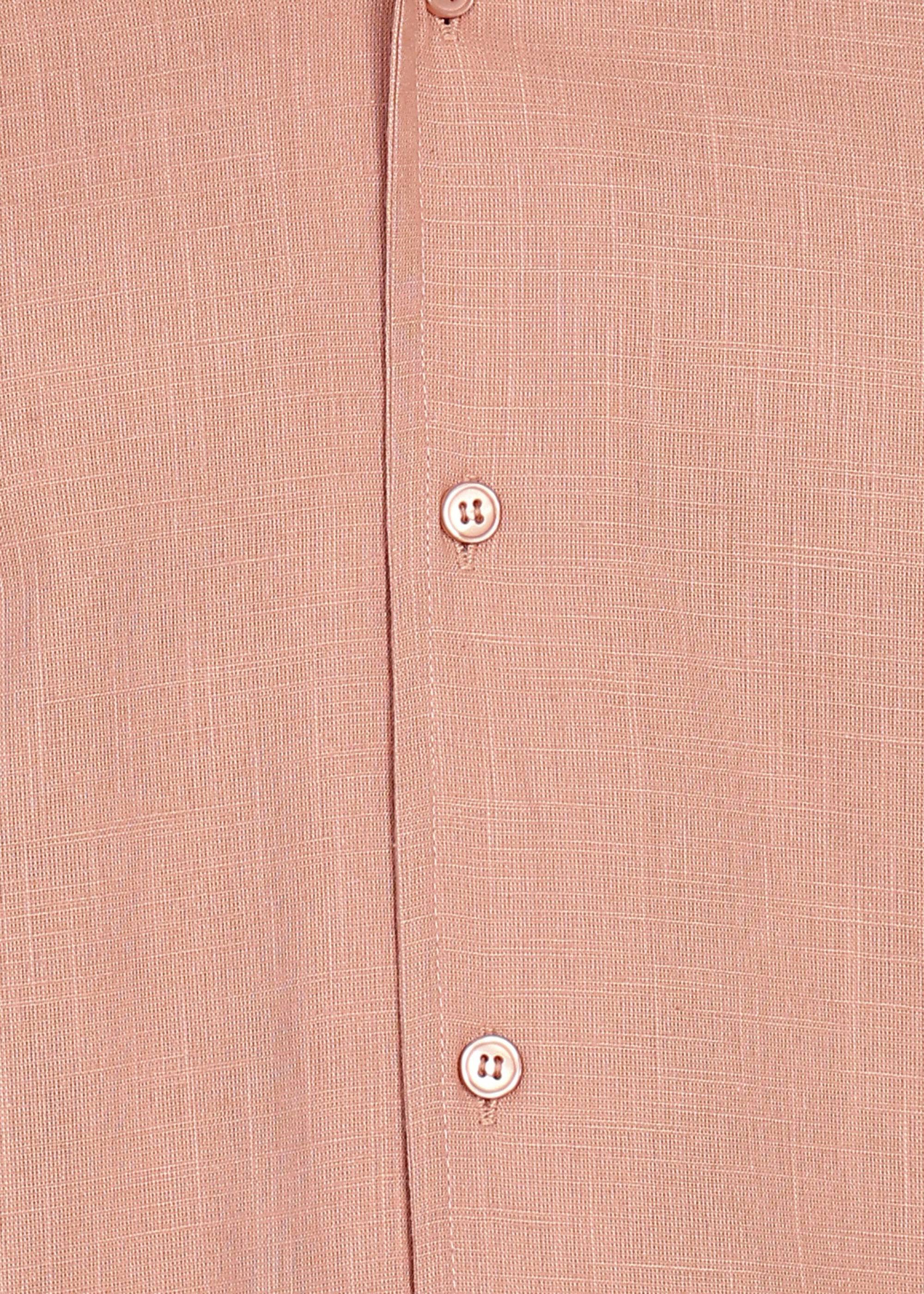 Fabmade Men’S Peach Linen Co-Ord Set