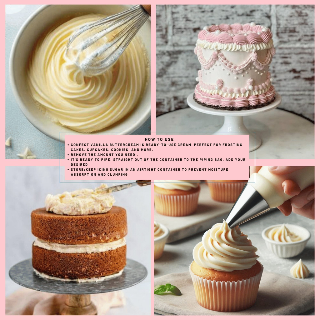 confect american buttercream vanilla fla br b 1 kg b