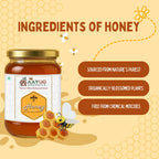 Aayug Organics Organic and Raw Honey, 100% Natural and Ayurvedic, Rich in Vitamins and Minerals - Distacart