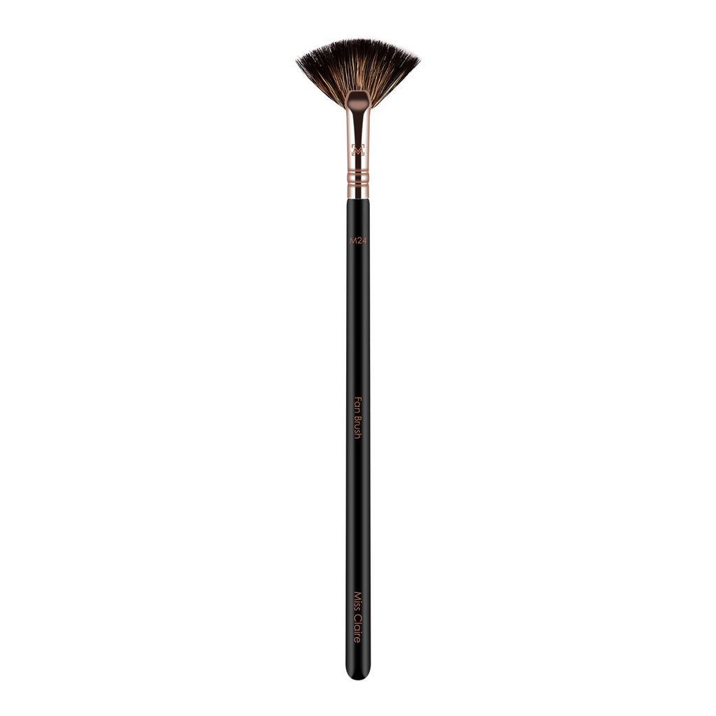 Miss Claire M24 - Fan Brush - Rose Gold