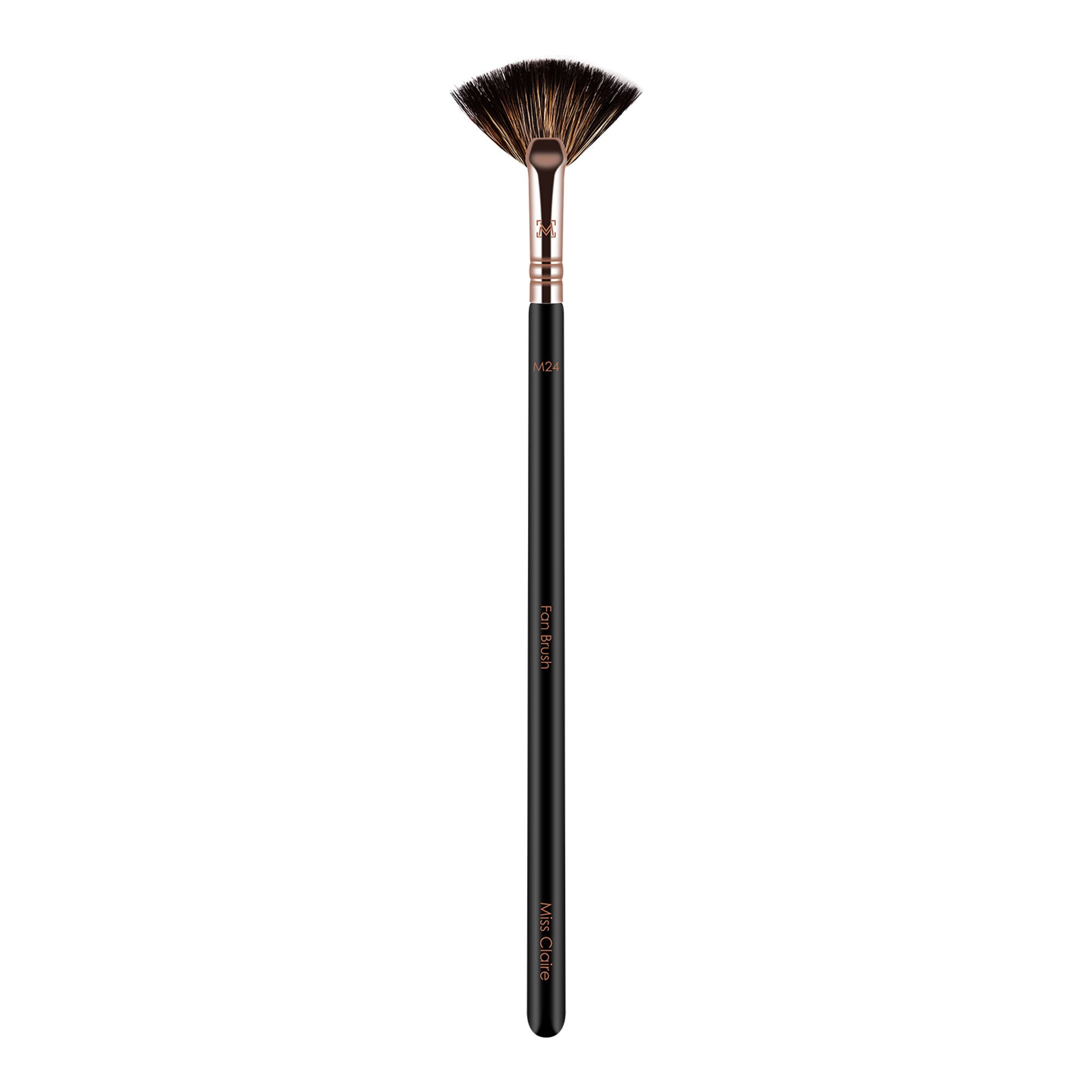 Miss Claire M24 - Fan Brush - Rose Gold