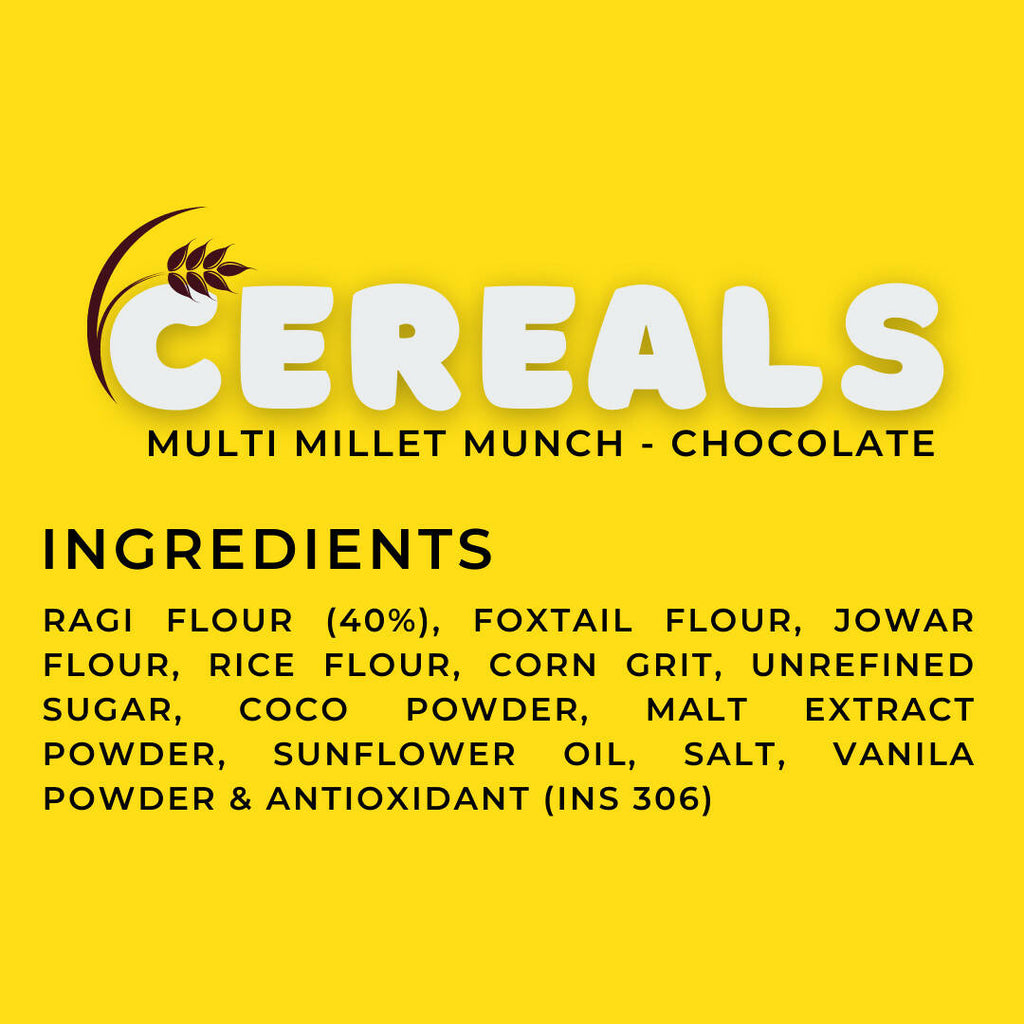Born Reborn Chocolate Millet Munch - Animal Kingdom - Distacart