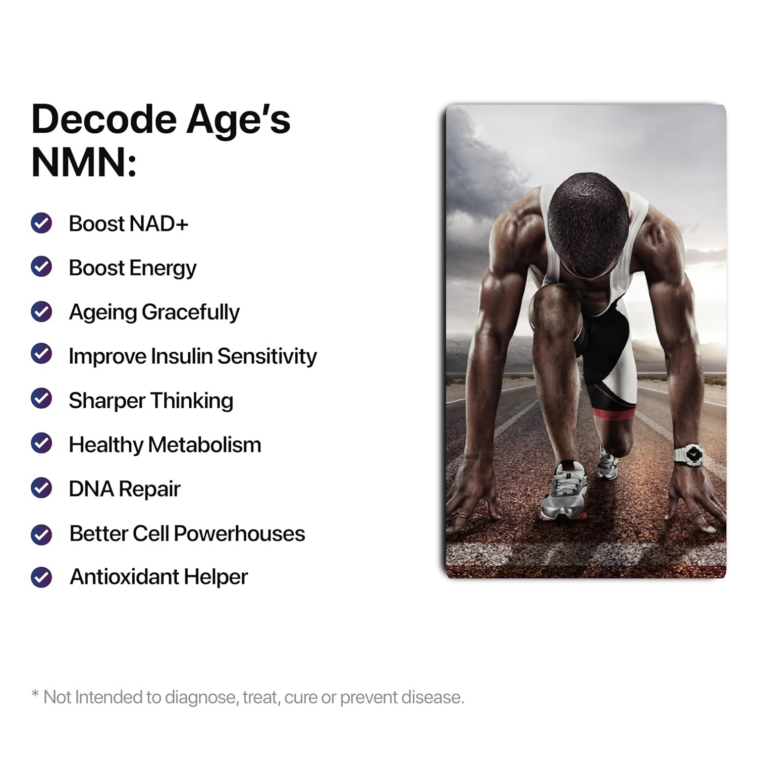 Decode Age NMN 500 Capsules - Distacart