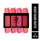 Matt Look Beauty Blush Palette - 02