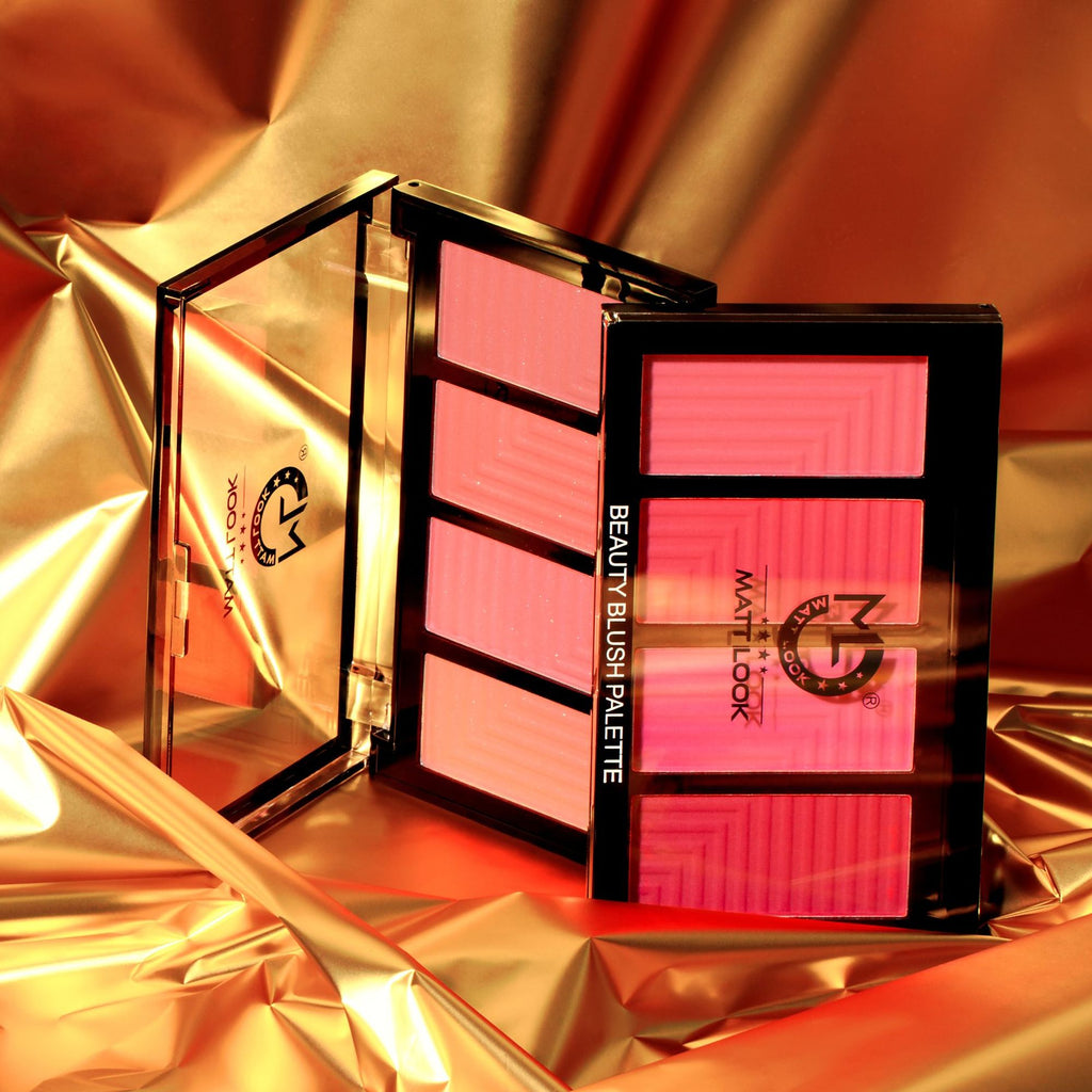 Matt Look Beauty Blush Palette - 02