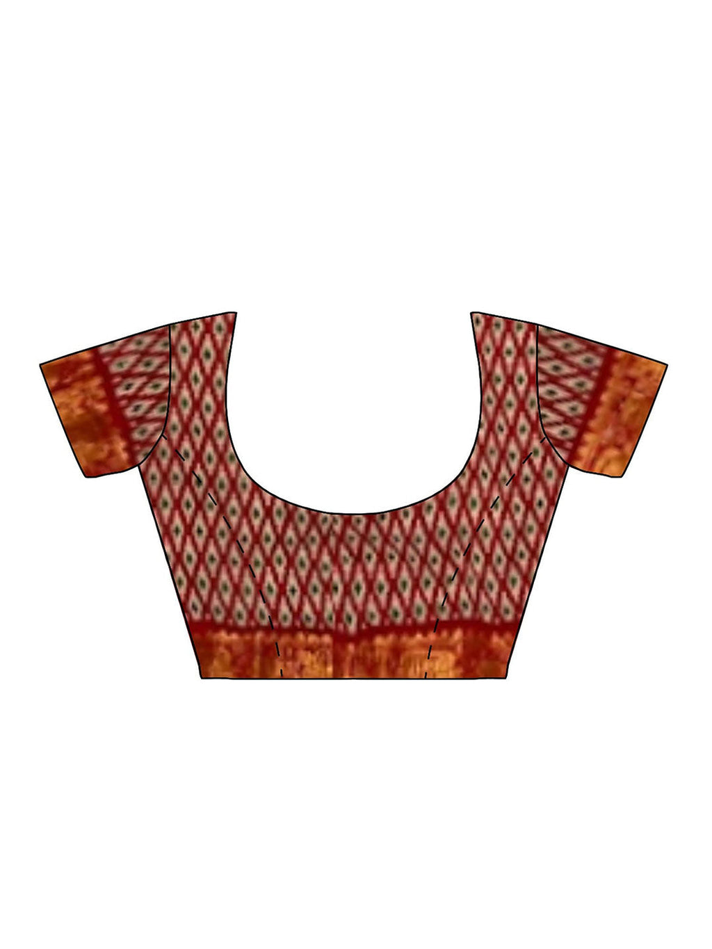Tikhi Imli Ethnic Motifs Printed Cotton Ready to Wear Saree - Distacart