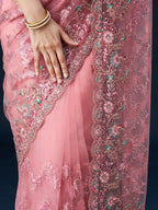 kasee Embellished Neted Sarees - Distacart