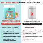 Naturyz Marine Collagen Skin X5 Power For Women & Men (Guava Flavour)