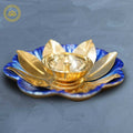Brass Sunflower Designed Diya