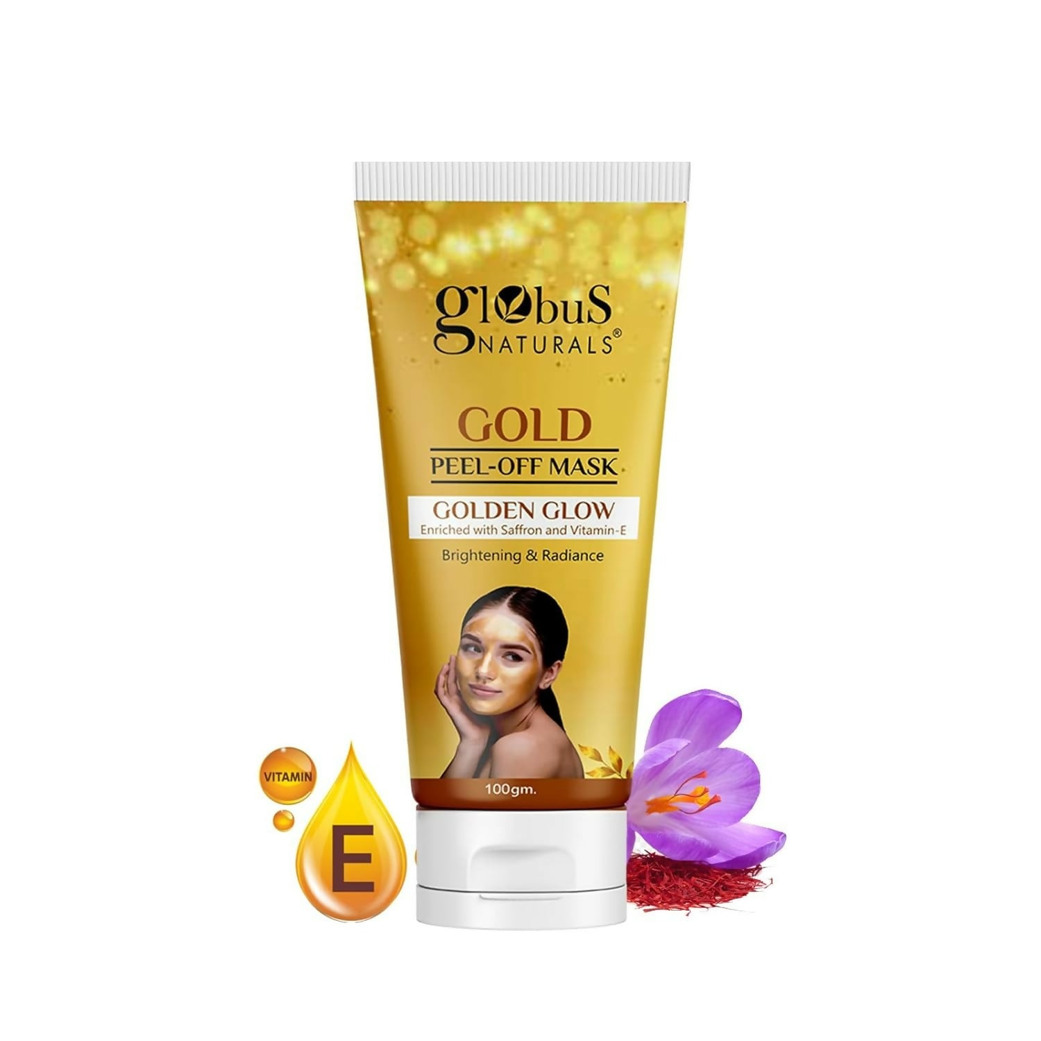 Globus Naturals Gold Peel Off Mask - Distacart