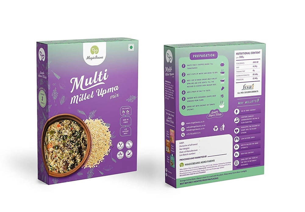 Magicbeans Multi Millet Upma Mix