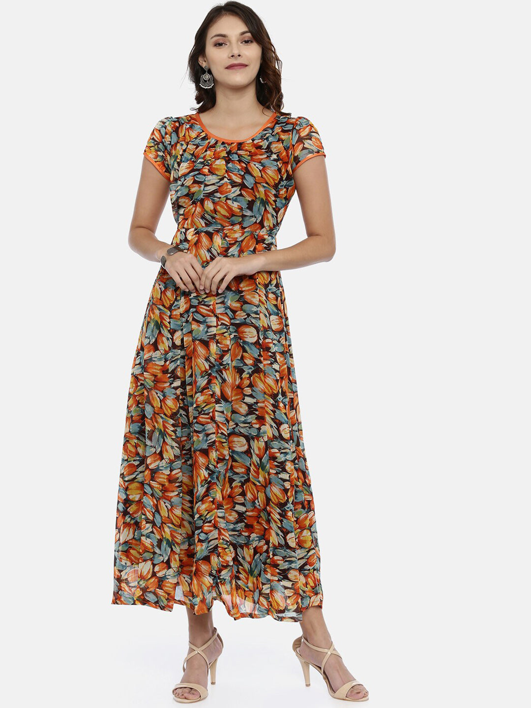 Souchii Women Assorted Printed Fit And Flare Kurta Dress - Distacart