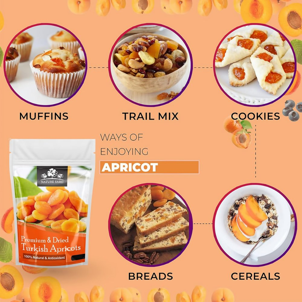 Nature Yard Premium Turkish Sun Dried Apricots - Distacart