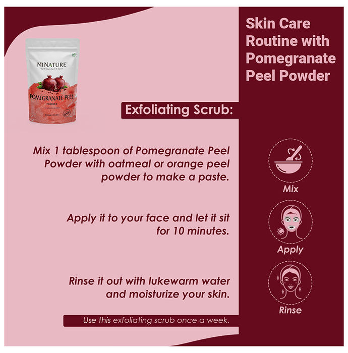 Minature Pomegranate Peel Powder
