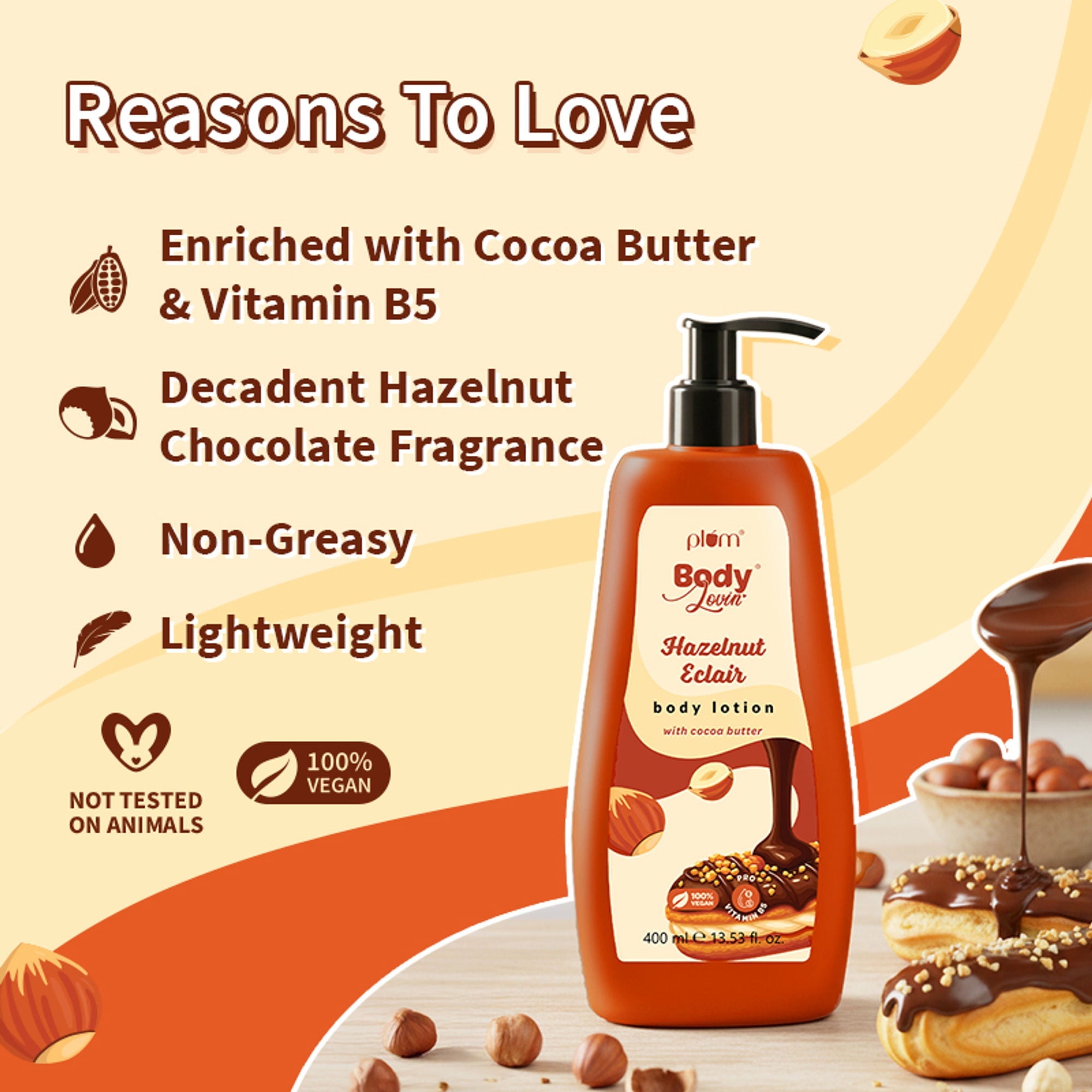 Plum Bodylovin' Hazelnut Eclair Body Lotion