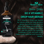 Nature Glow Herbal 30X Vitamin C Drop Hair Serum