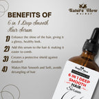Nature Glow Herbal 6-In-1 Deep Smooth Hair Serum