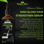 Nature Glow Herbal High Gloss Strengthen Hair Serum