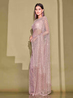 Tikhi Imli Embellished Sequinned Ready to Wear Saree - Distacart