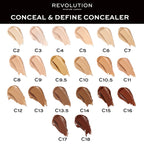 Makeup Revolution Conceal And Define Concealer - C12