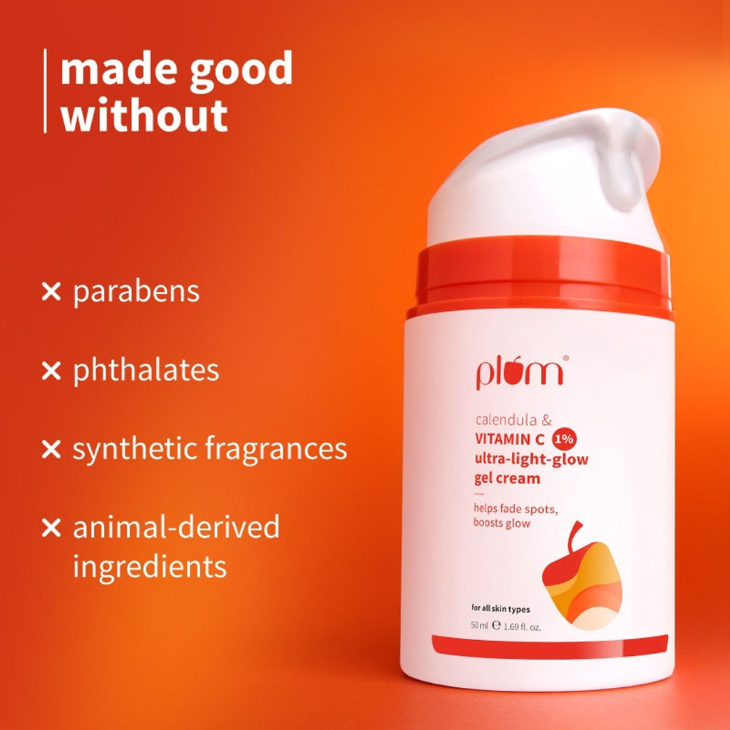 Plum 1% Vitamin C Ultra-Light-Glow Boosting Gel Cream