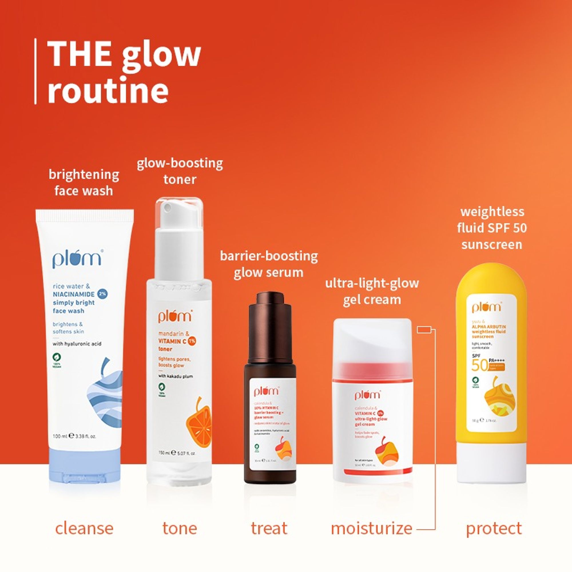 Plum 1% Vitamin C Ultra-Light-Glow Boosting Gel Cream