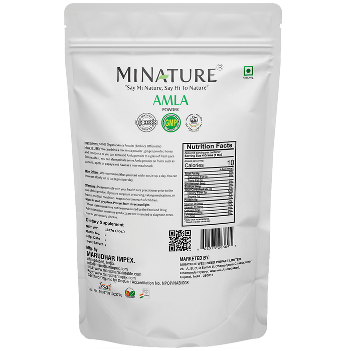 Minature Amla Organic Powder