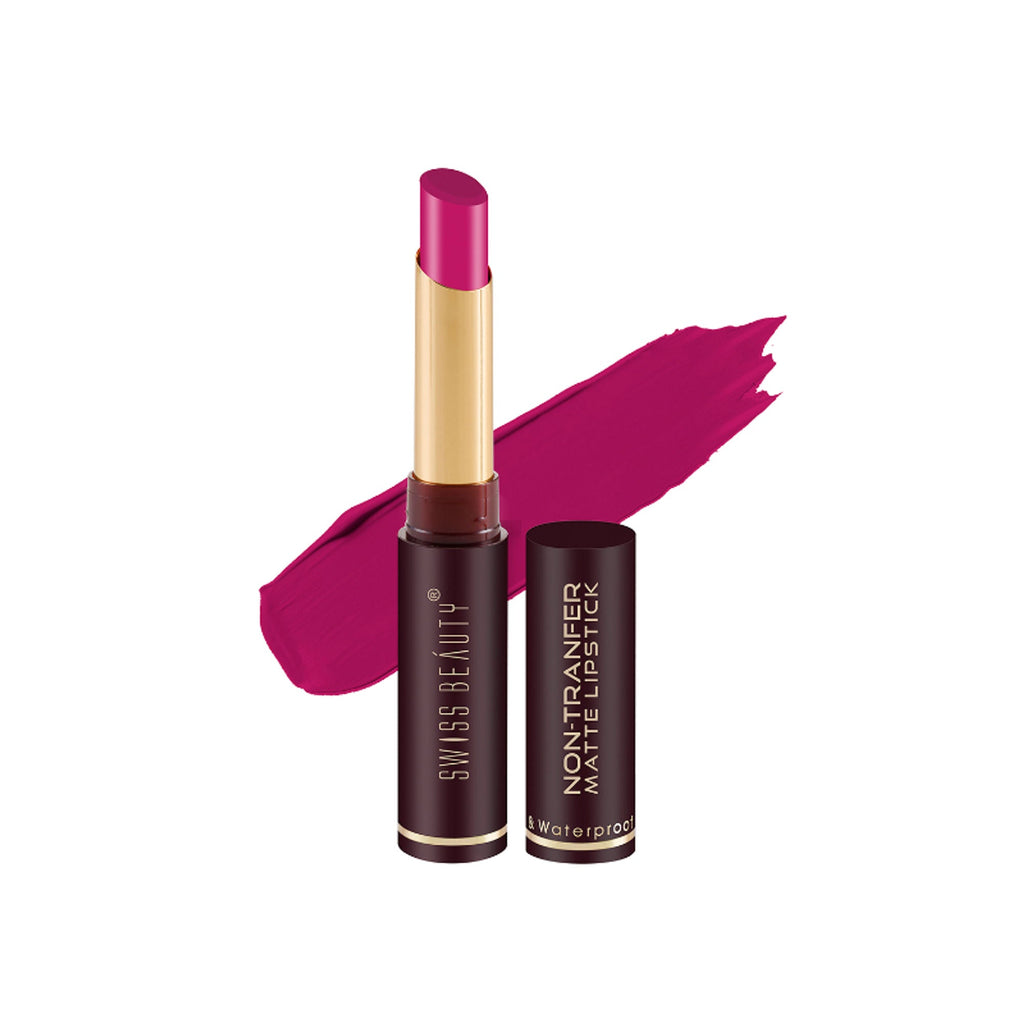 Swiss Beauty Non-Transfer Matte Lipstick - 13 First Love