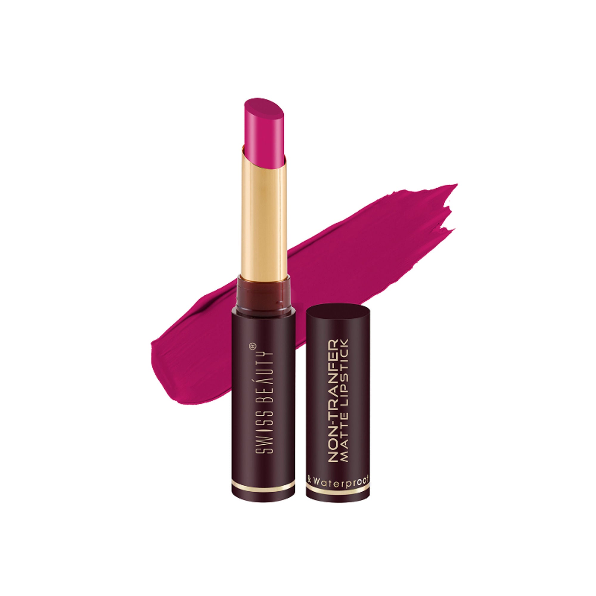 Swiss Beauty Non-Transfer Matte Lipstick - 13 First Love